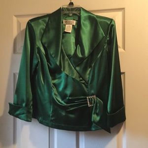 Dressy top for evening wear